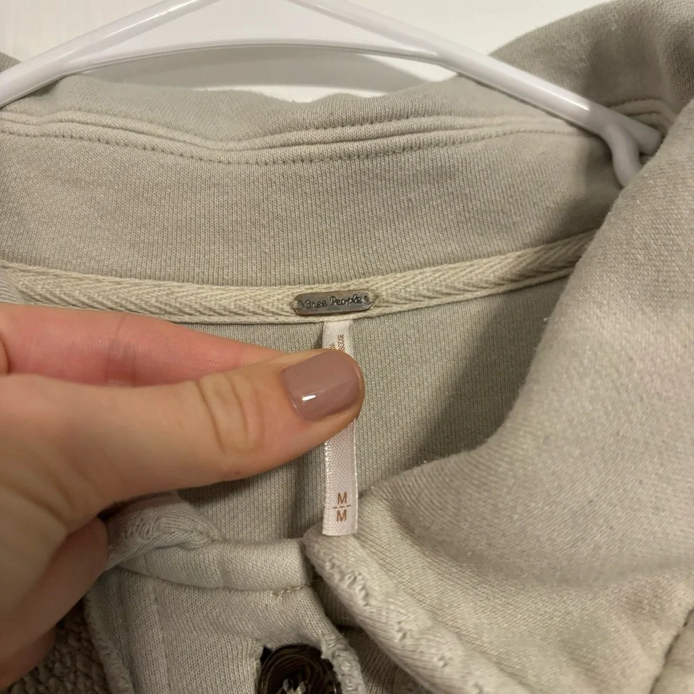 Free People Ruby Jacket Cream / Tan - Picture 5 of 13
